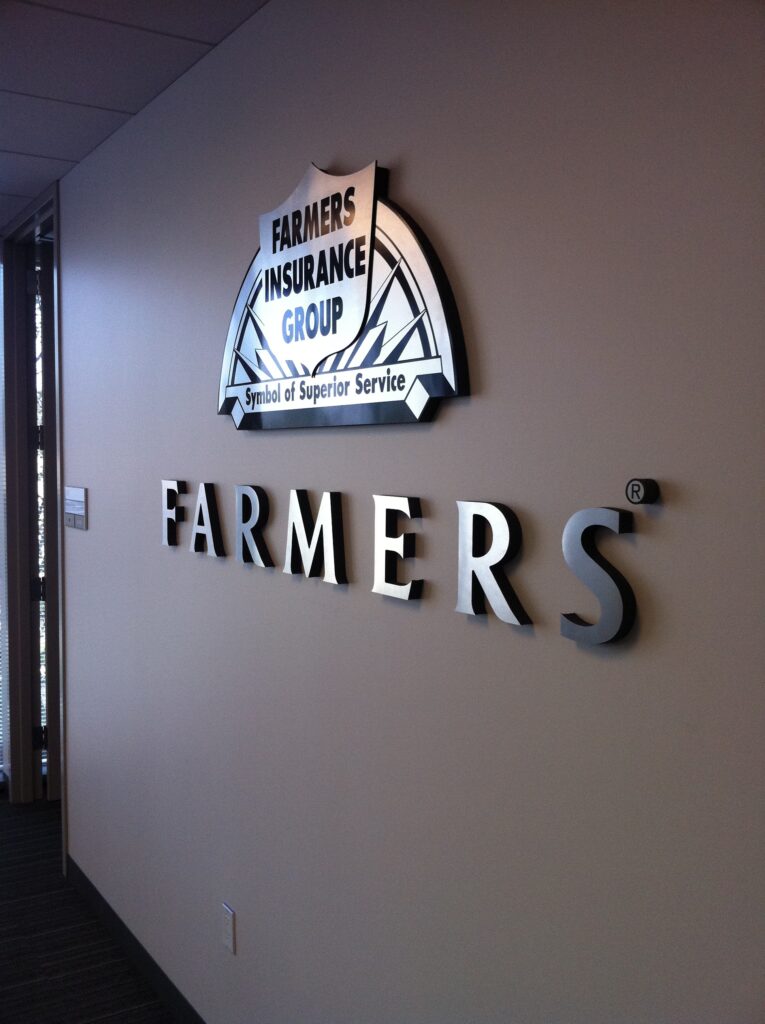 Farmers Insurance uses Stanco Signage